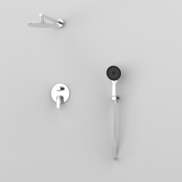 PREMIER Thermostatisches Duschsystem mit 2 Abgängen