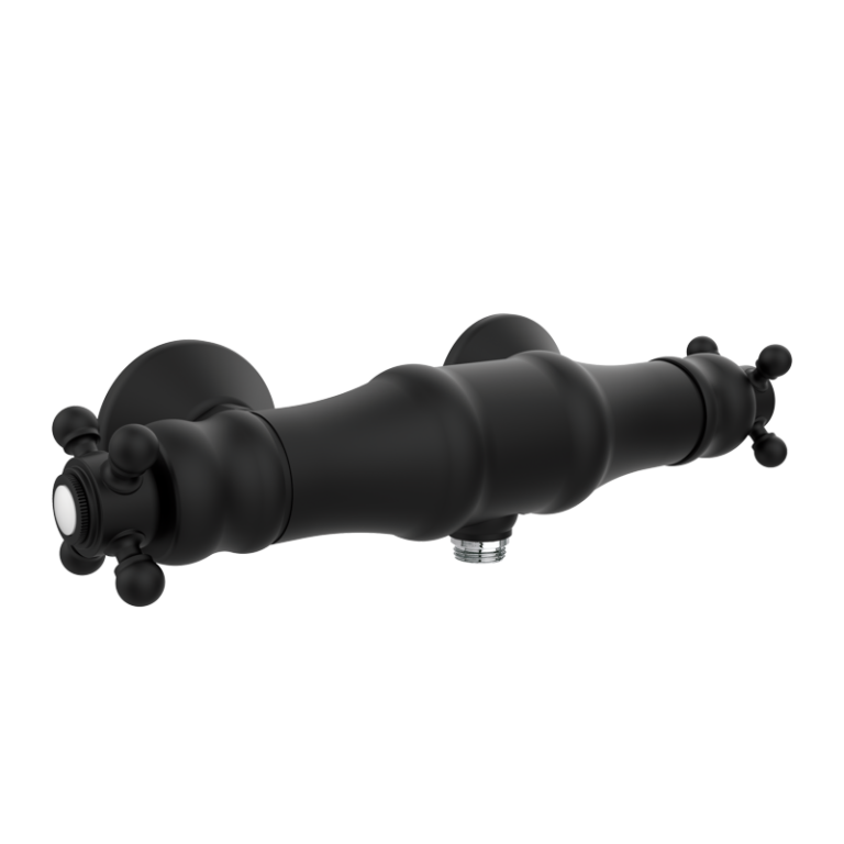 CLASSICAL - Thermostat-Duscharmatur 1866 - Schwarz