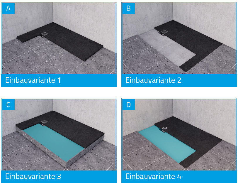 Montage-varianten Montage-varianten