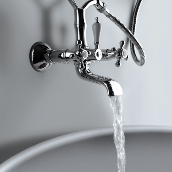 CLASSICAL - 1866 Monoblock-Wannen-Brausearmatur - Chrome