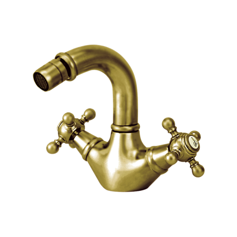 CLASSICAL - 1866 Monoblock-Bidetarmatur - Altes Messing