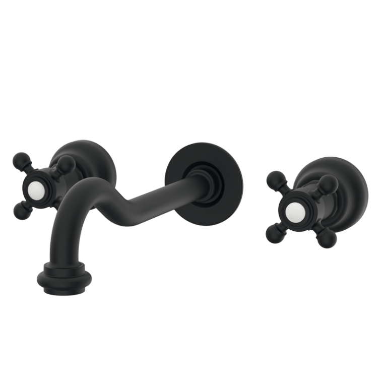 CLASSICAL - 1866 Einbau-Waschtischarmatur Schwarz