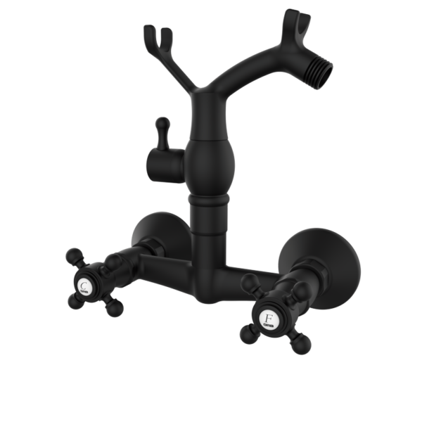 CLASSICAL - Monoblock-Duscharmatur 1866 Eco Save - Schwarz