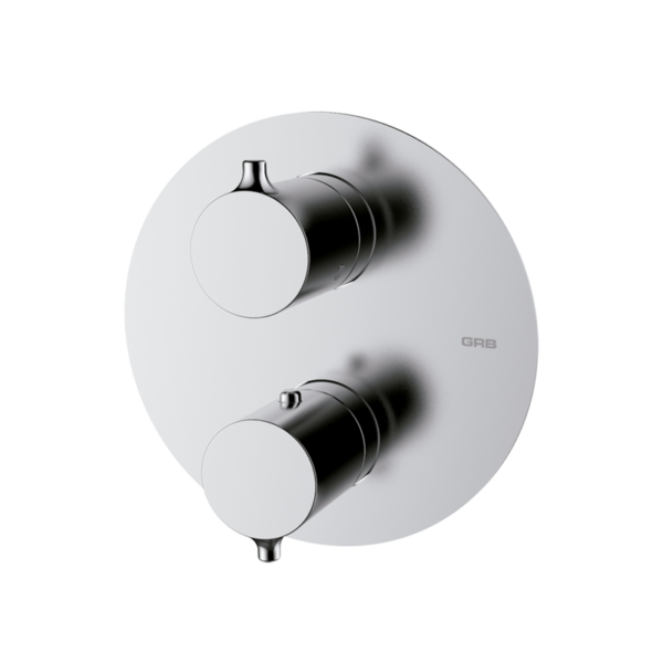 TIME Unterputz-Thermostat-Mischer mit integriertem Absperrventil