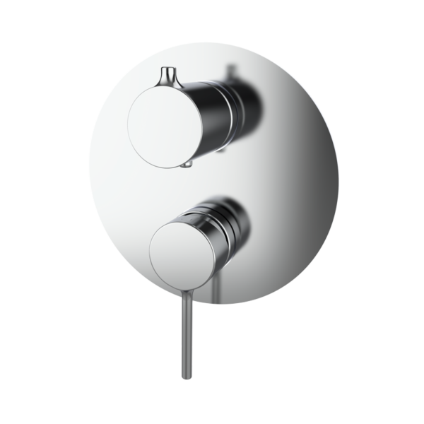 TIME Unterputz-Mischer mit Umsteller für zwei Wasserabgänge