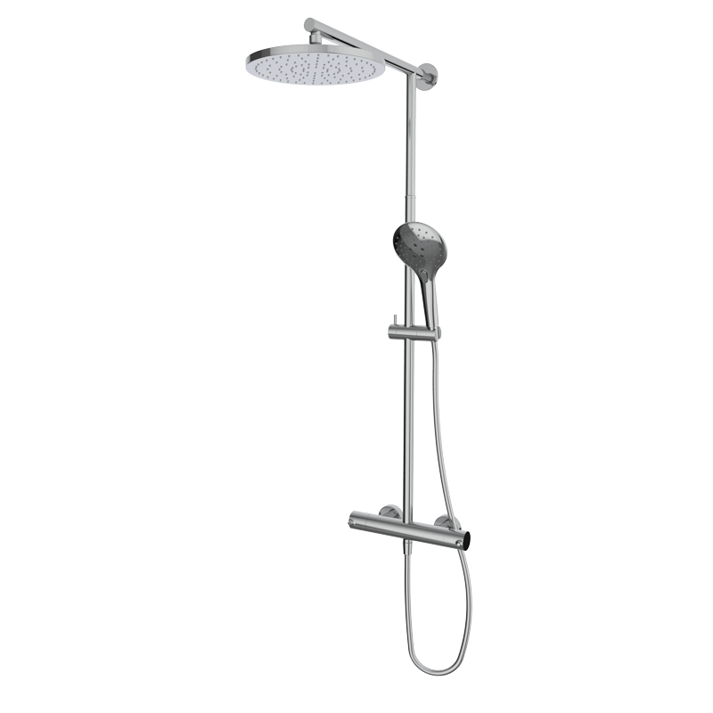 TIME Teleskop-Duschsäule mit Thermostat