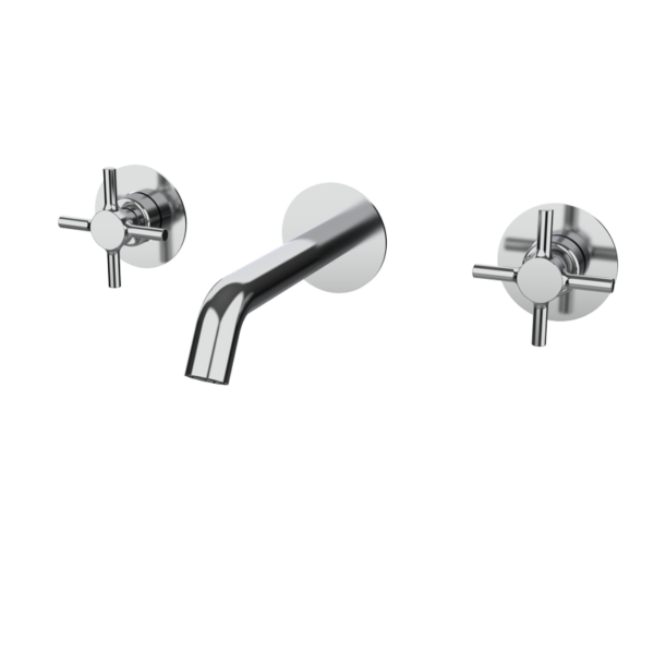 TIME Zweigriff-Unterputz-Waschtischarmatur