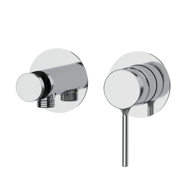 TIME Horizontale Unterputz-Duscharmatur - Chrome