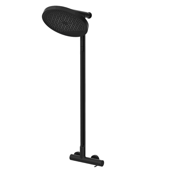 TIME GYRO Duschsäule mit Mischbatterie - Schwarz