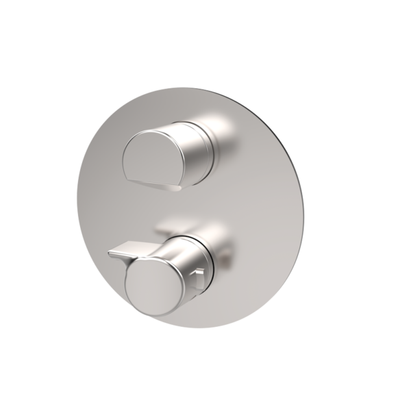 PREMIER Unterputz-Thermostatarmatur Edelstahl PVD