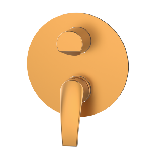 PREMIER Unterputz-Armatur mit Umsteller Einhebelmischer Kupfer PVD