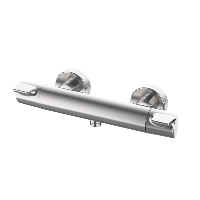 PREMIER Thermostatische Duscharmatur Edelstahl PVD