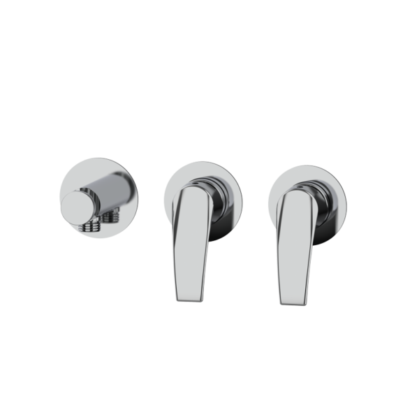 PREMIER Horizontale Unterputz-Armatur mit Doppelsteuerung