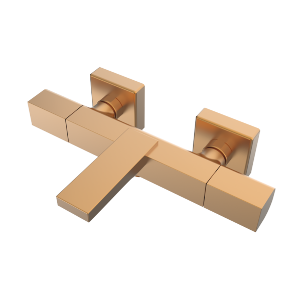 KALA - Thermostatische Wannen-Brausearmatur - Kupfer PVD