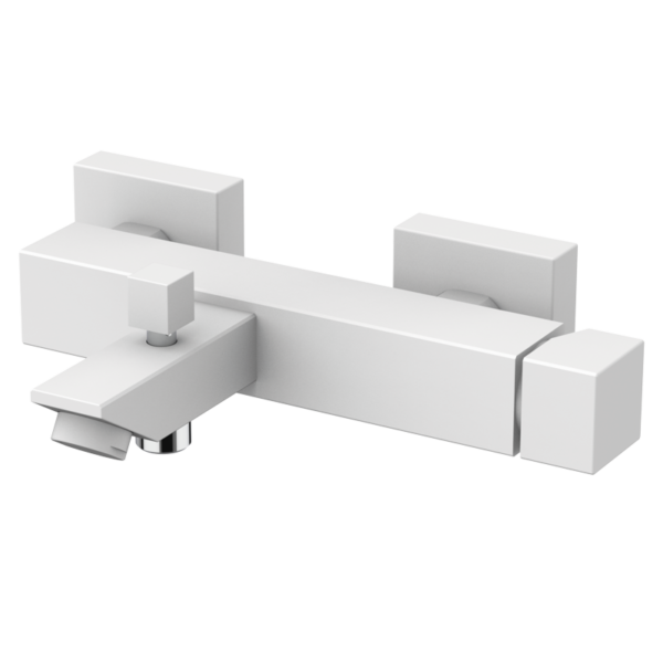 KALA - Badewannenarmatur mit Brausefunktion - Weiss