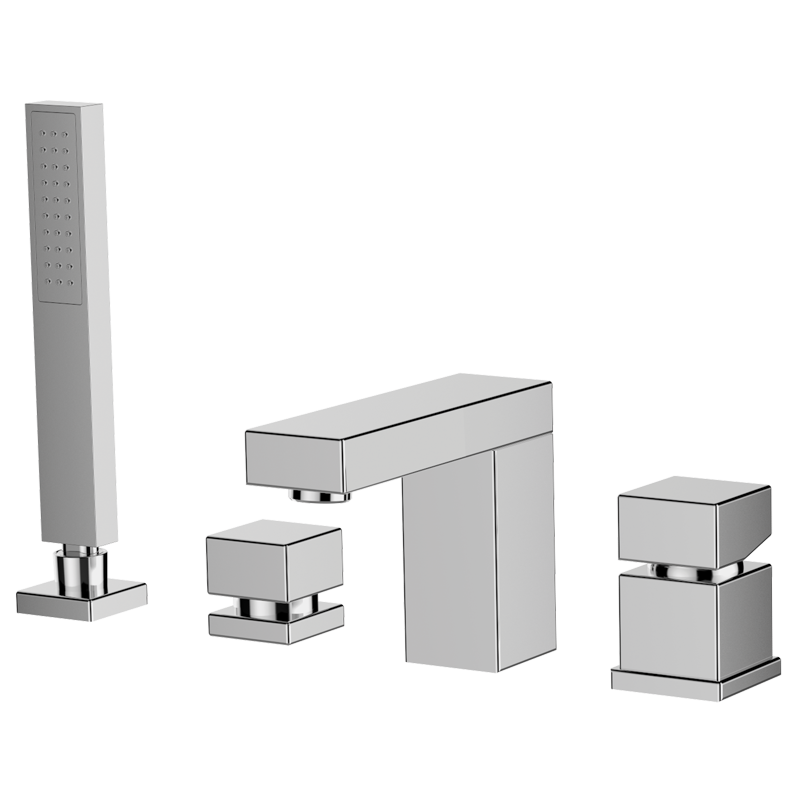 KALA - 4-Loch-Wannenrandarmatur - Chrome