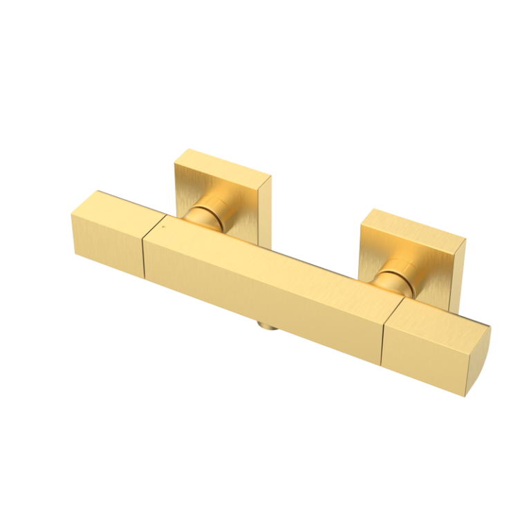 KALA - Thermostat-Duschmischer - Gold gebürstet PVD