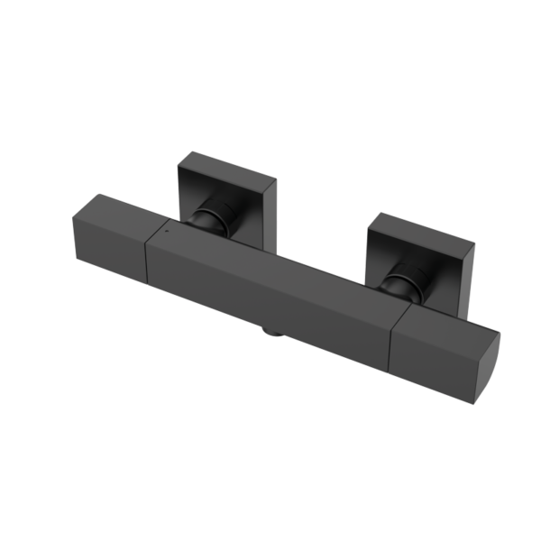 KALA - Thermostat-Duschmischer - Schwarz PVD