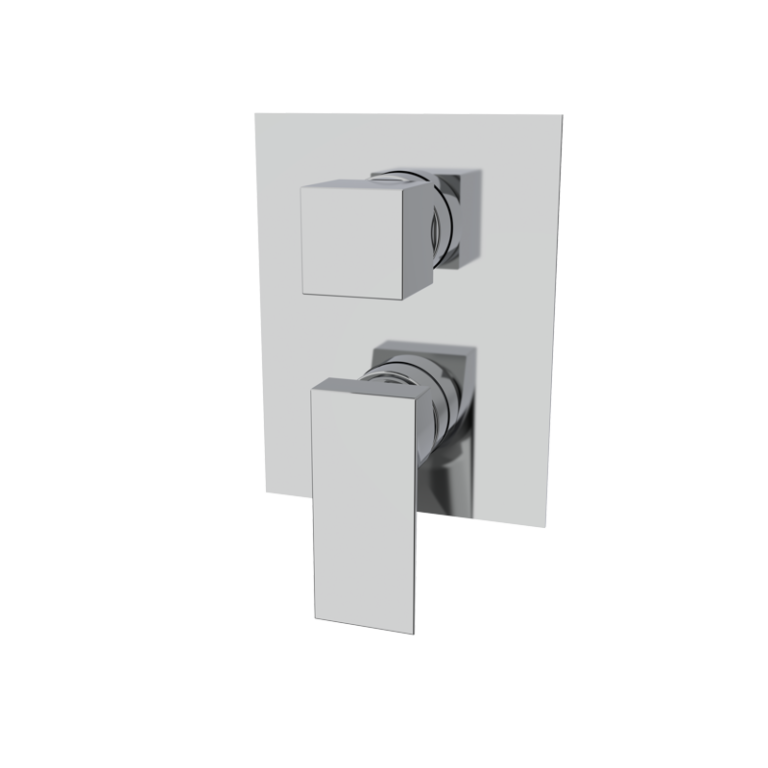 KALA - Einbau-Mischer mit Umsteller - Chrome