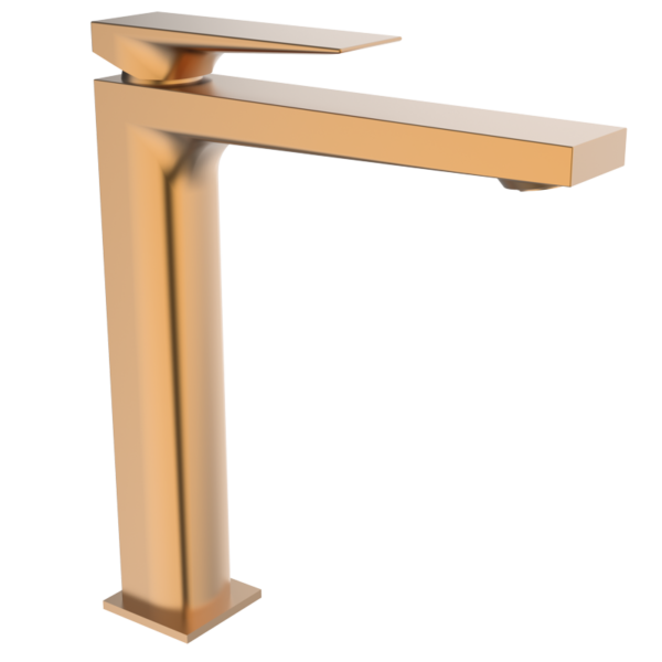 KALA - Hohe Waschtischarmatur - Kupfer PVD