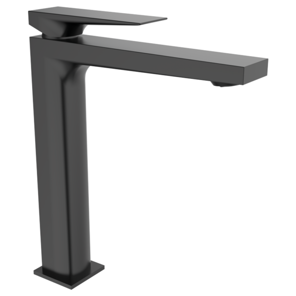 KALA - Hohe Waschtischarmatur - Schwarz PVD
