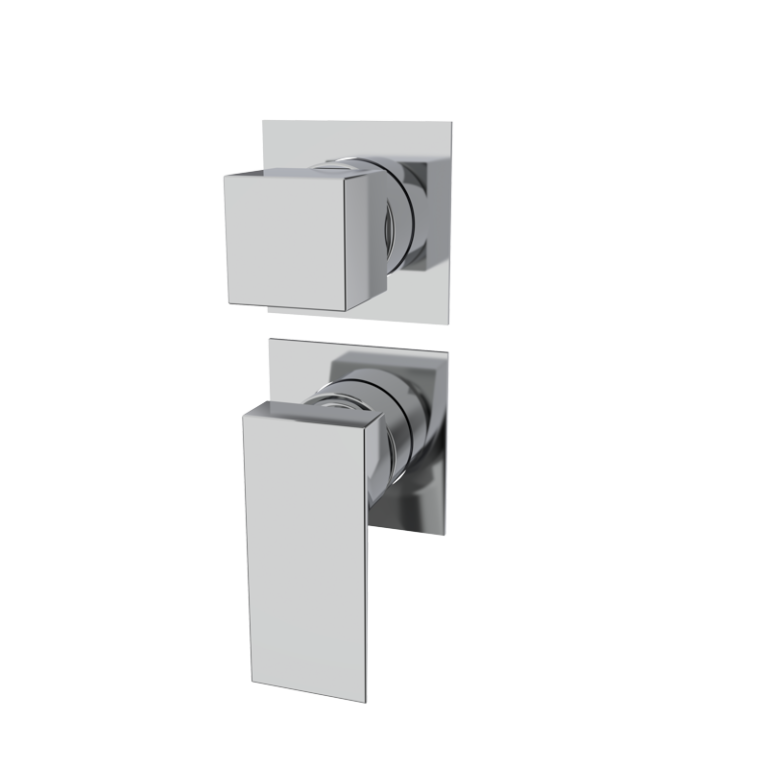 KALA - Einbauarmatur mit Umsteller - Chrome