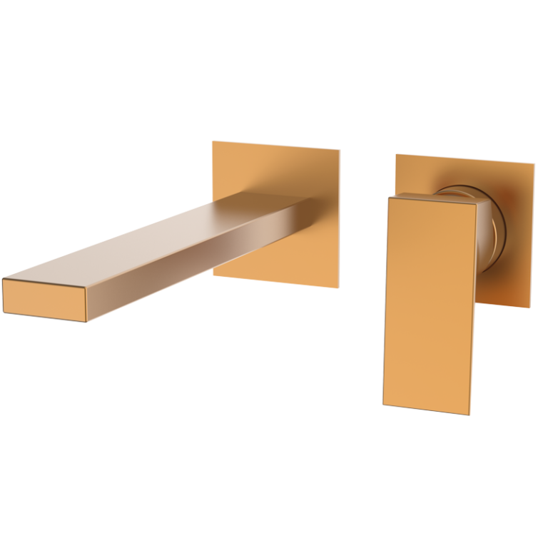 KALA - Unterputz-Waschtischarmatur - Kupfer PVD