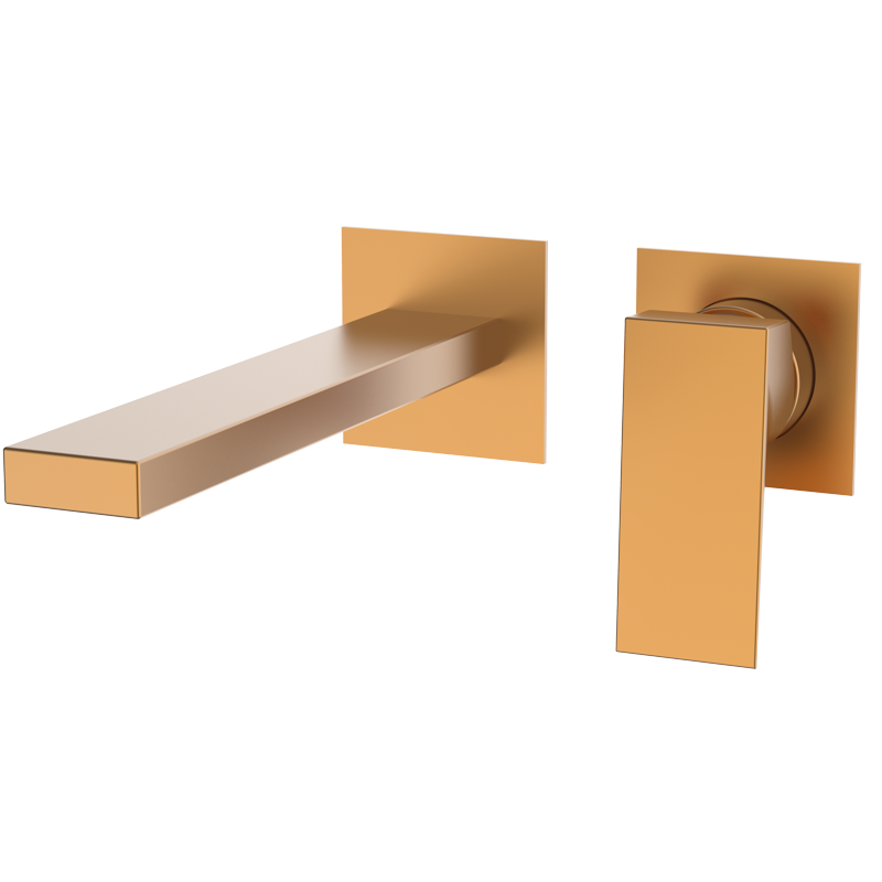 KALA - Unterputz-Waschtischarmatur - Kupfer PVD