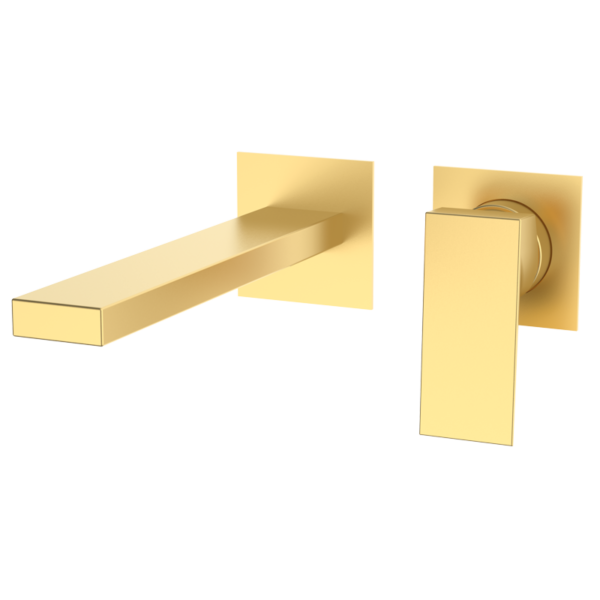 KALA - Unterputz-Waschtischarmatur - Gold gebürstet PVD