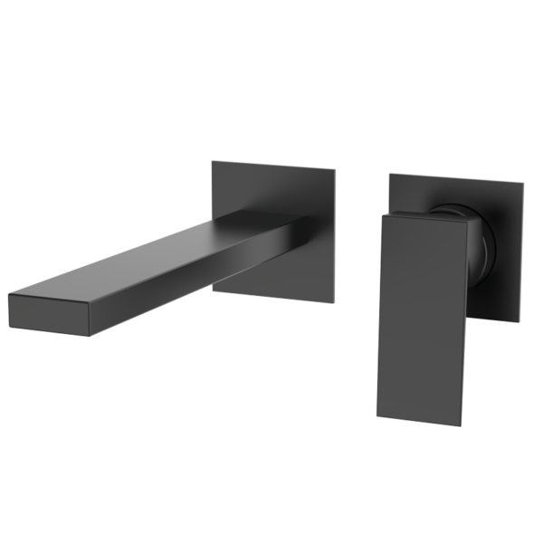 KALA - Unterputz-Waschtischarmatur - Schwarz PVD