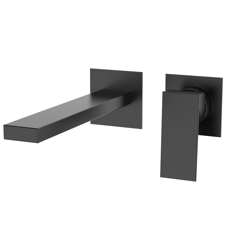 KALA - Unterputz-Waschtischarmatur - Schwarz PVD