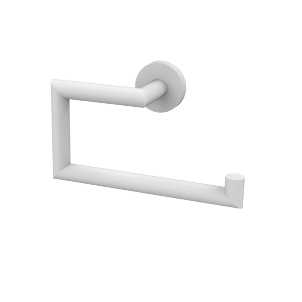 ACCESORIES Großer Handtuchring - Weiss