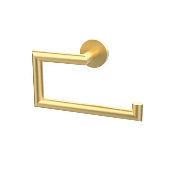 ACCESORIES Großer Handtuchring - Gold gebürstet PVD