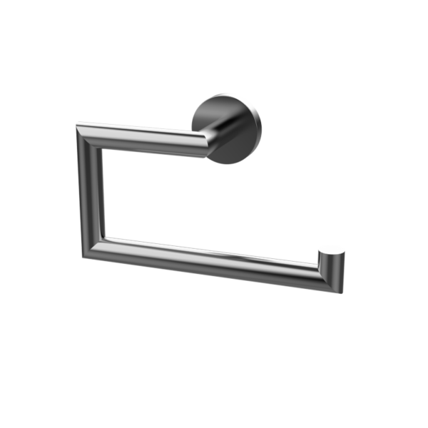 ACCESORIES Großer Handtuchring - Dunkel Stahl PVD