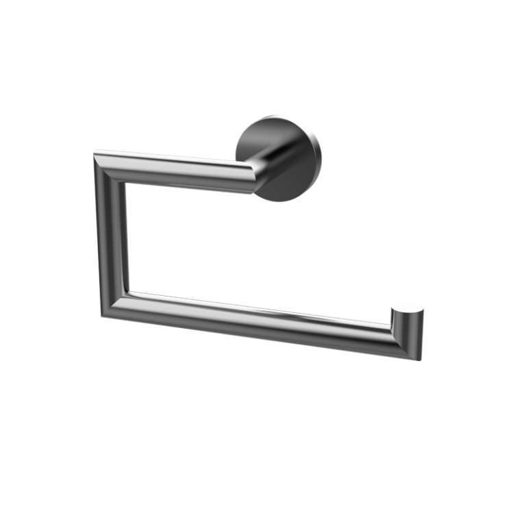 ACCESORIES Großer Handtuchring - Dunkel Stahl PVD