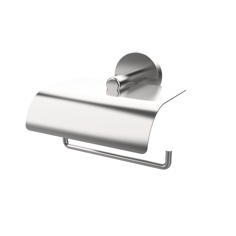 ACCESORIES WC-Papierhalter mit Deckel - Edelstahl PVD