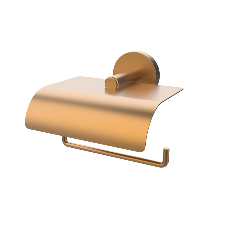 ACCESORIES WC-Papierhalter mit Deckel - Kupfer PVD