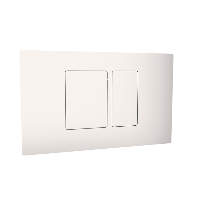 Drückerplatte für WC-Spülkasten Edelstahl PVD