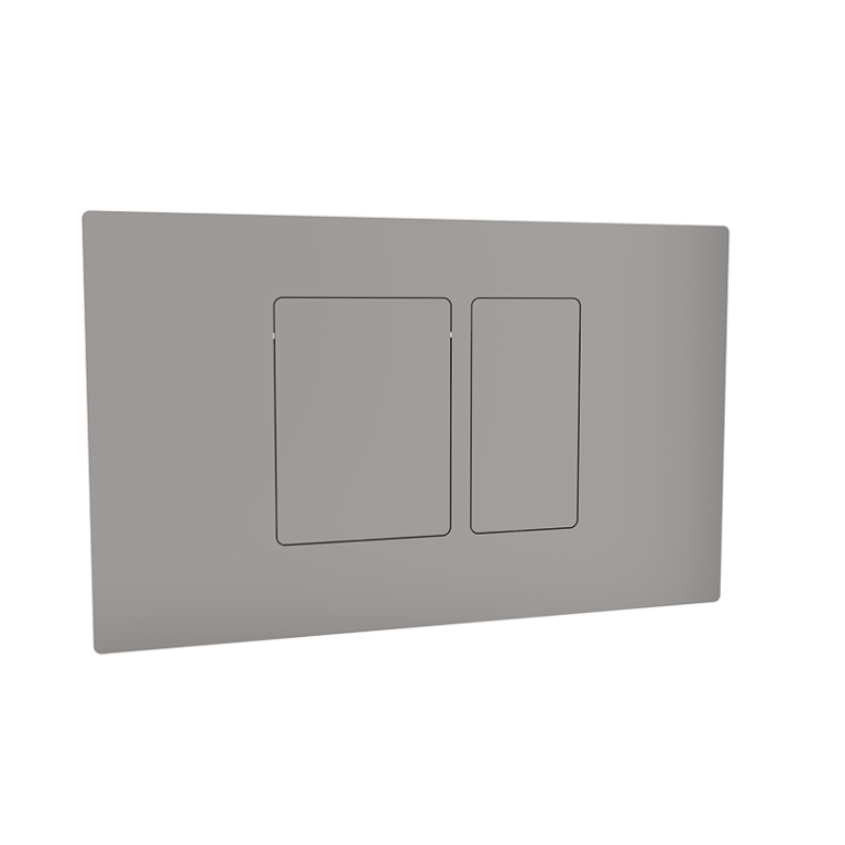 Drückerplatte für WC-Spülkasten Dark Steel PVD