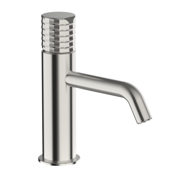 AURA Waschtischarmatur - Edelstahl PVD