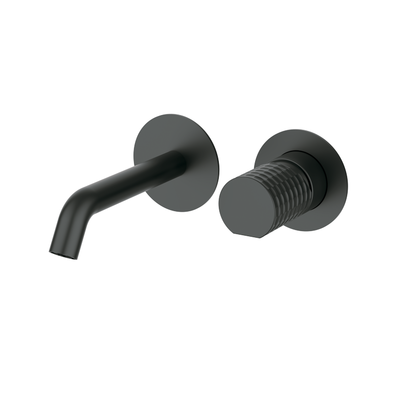 AURA Unterputz-Waschtischarmatur - Schwarz PVD