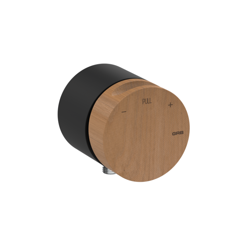 INCOOL Externer Mischer mit integrierter Halterung Schwarz Ahorn