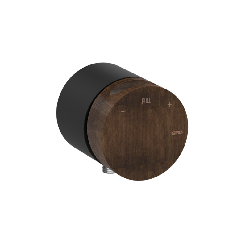 INCOOL Mischer mit integrierter Halterung Schwarz Nussbaum