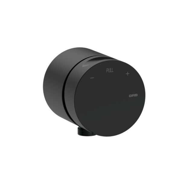 INCOOL Externer Mischer mit integrierter Halterung Schwarz PVD