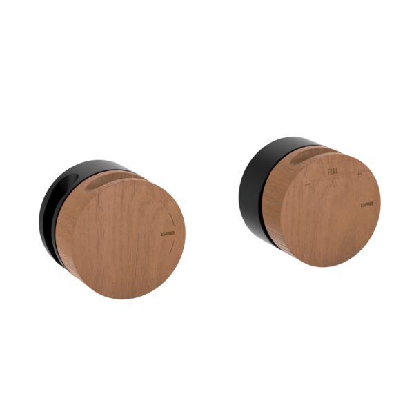 INCOOL Horizontaler Mischer Schwarz Ahorn