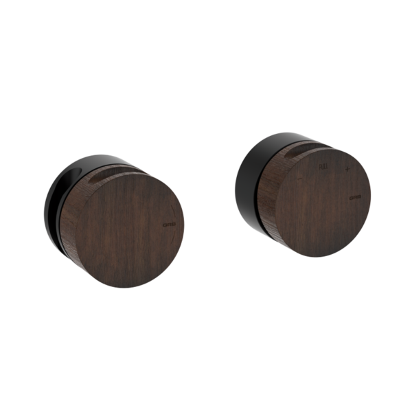 INCOOL Horizontaler Mischer Schwarz Nussbaum