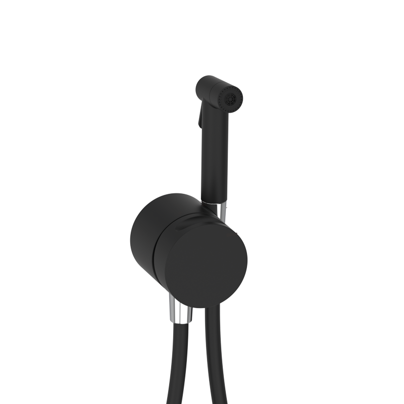 INCOOL Externer Bidetmischer aus Messing - Schwarz