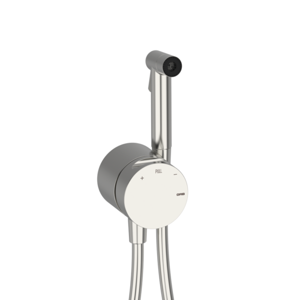 INCOOL Externer Bidetmischer aus Messing - Edelstahl PVD