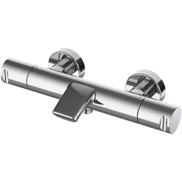 COOL Aufputz Wannenarmatur mit Thermostat