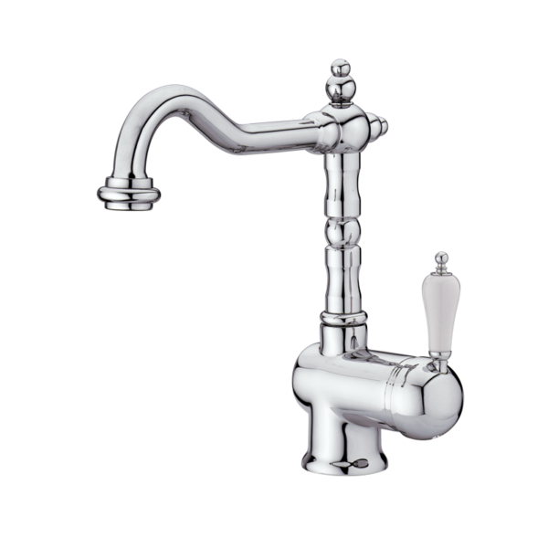 CLASSICAL - Retro-Auslauf 1866 Waschtisch Chrome